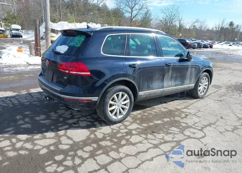 2017 Volkswagen Touareg V6 Sport from USA, damaged, VIN WVGEF7BP0HD004007